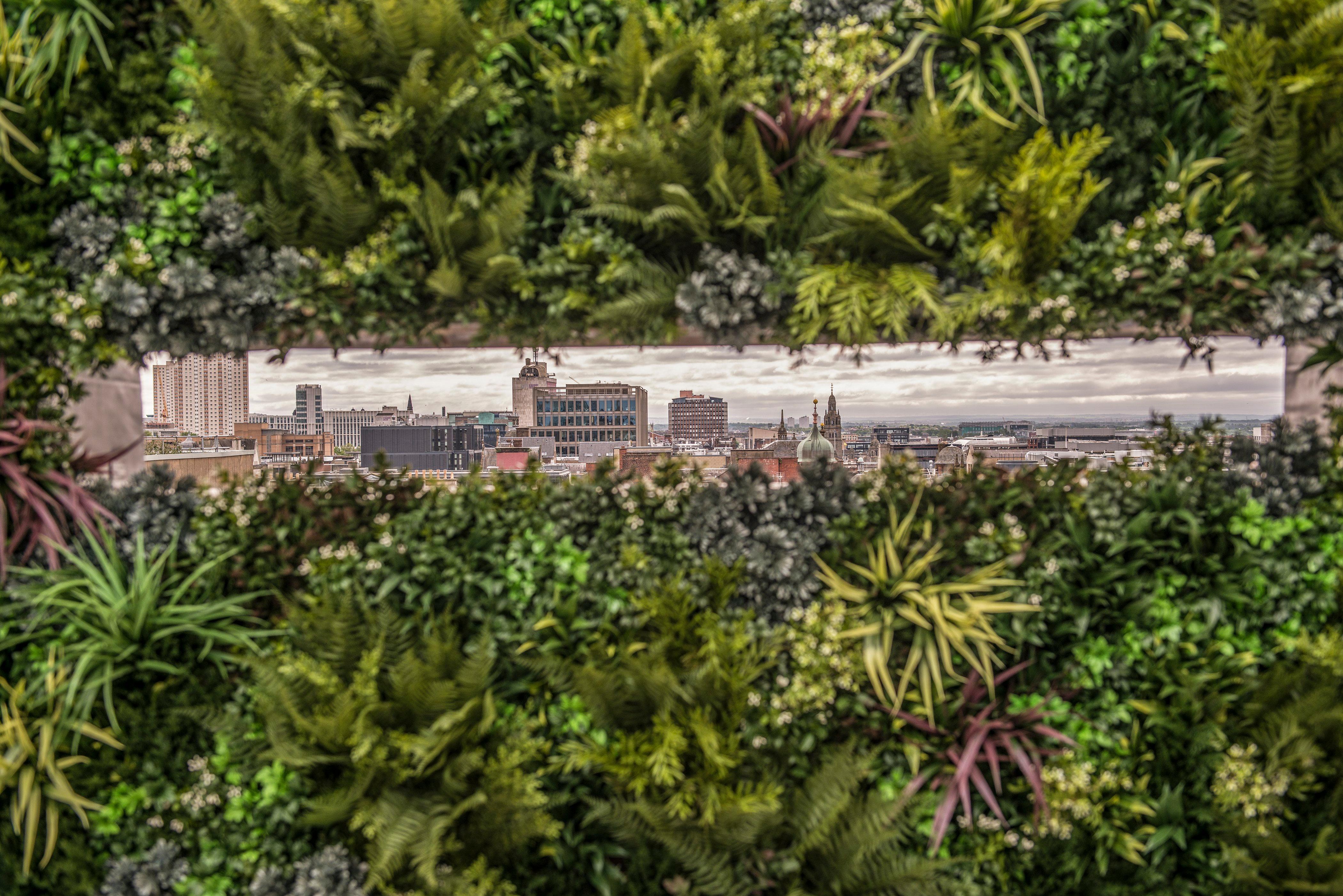 Kimpton Blythswood Square Hotel & Spa By Ihg Glasgow Ngoại thất bức ảnh The green wall at the 100 East 53rd Street building