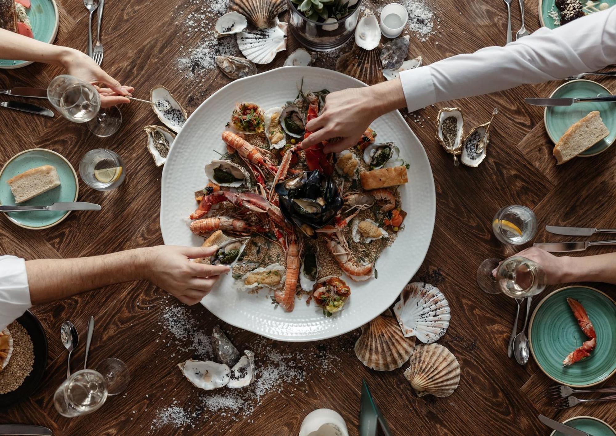 Kimpton Blythswood Square Hotel & Spa By Ihg Glasgow Ngoại thất bức ảnh Seafood platter
